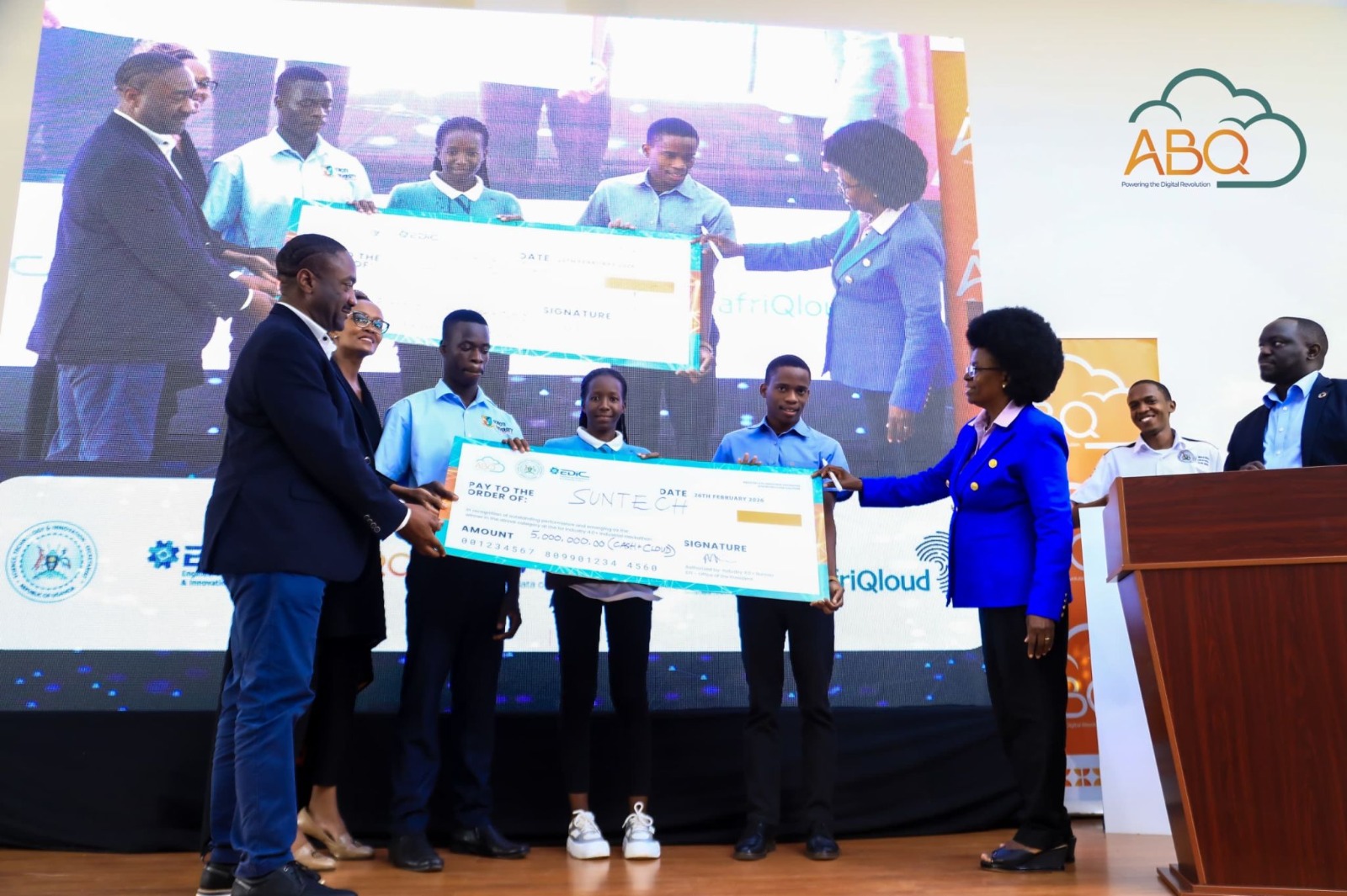 DAIMARILAB member Joseph Walusimbi awarded at ABQ Cloud Launch