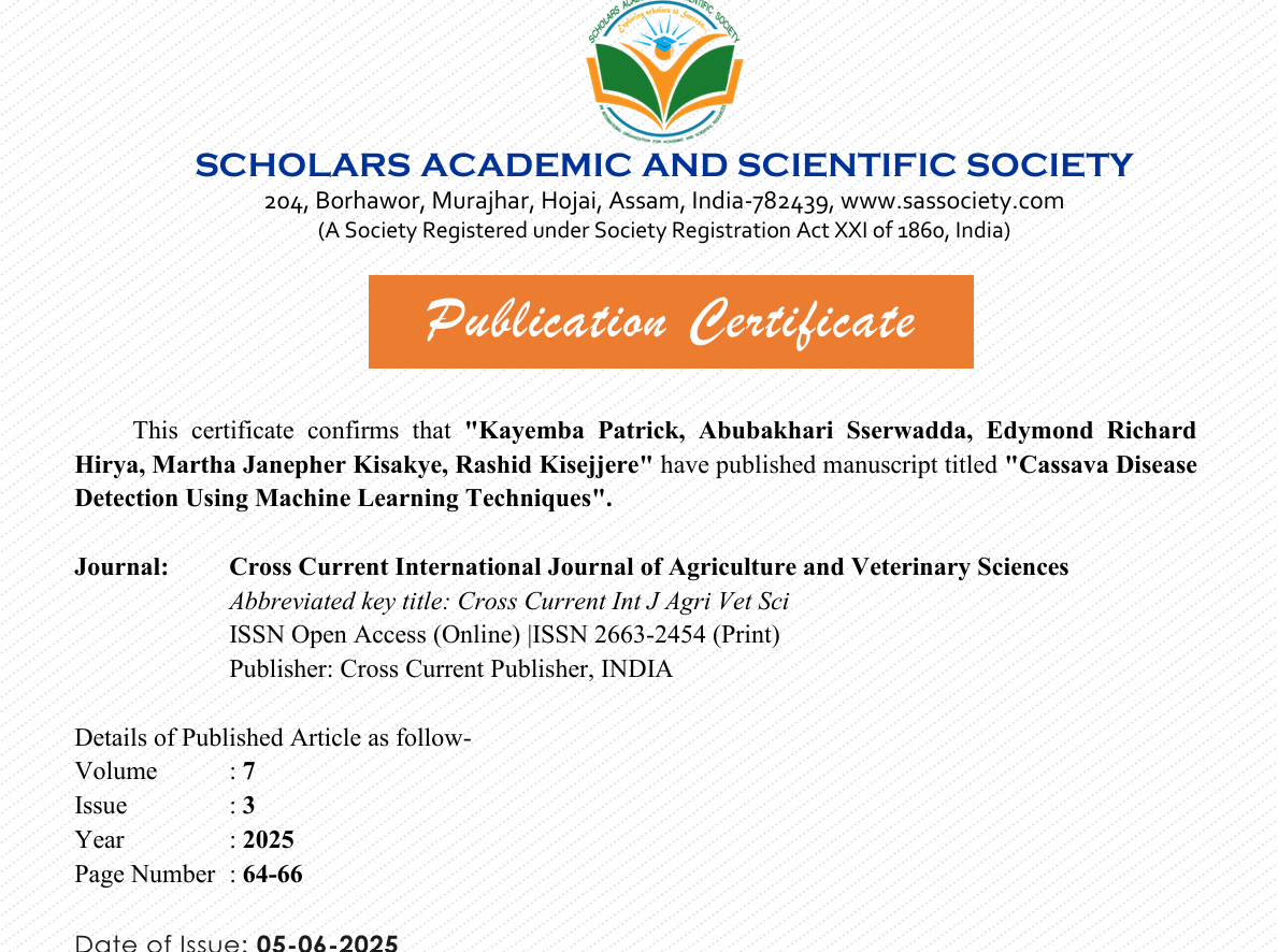 DAIMARILAB Publication Recognition